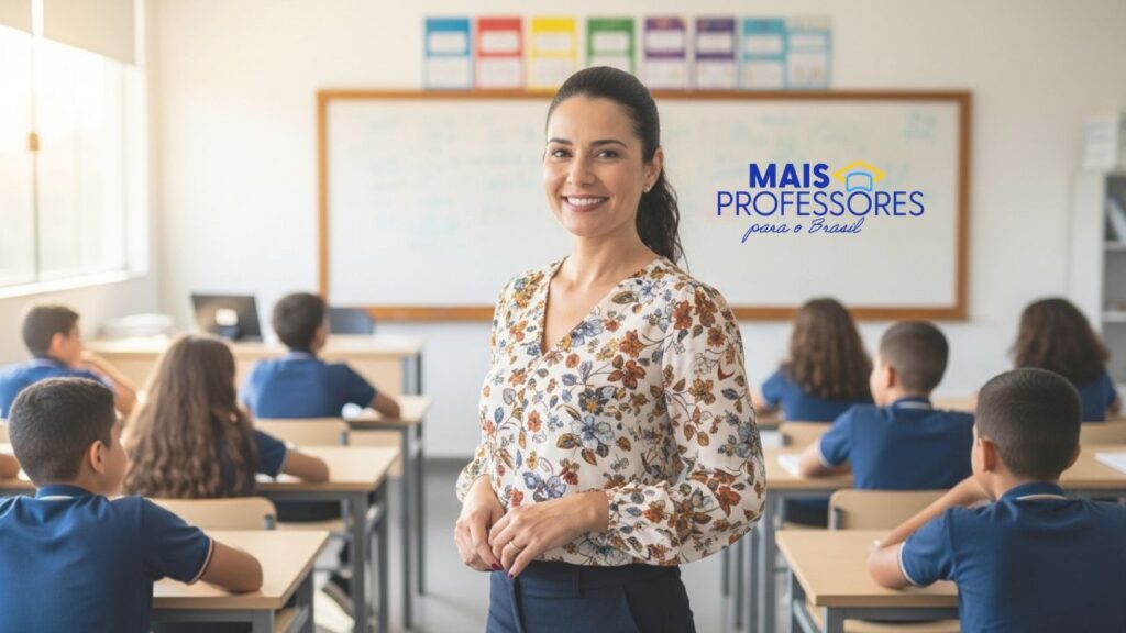 Mais professores como funciona o programa